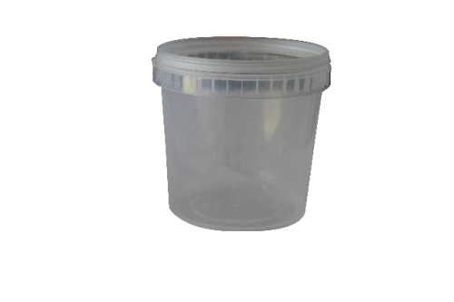سطل شفاف 1 لتر