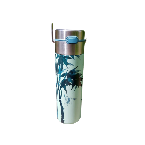 ليزي بامبو حافظة حرارة من السالتس ستيل المزدوج 500...