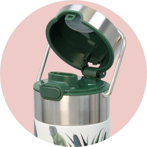 ليزي الغابة الاستوائية حافظة حرارة من السالتس ستيل...