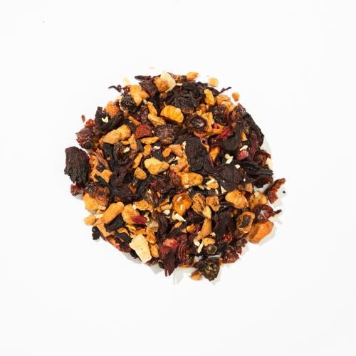 شاي الفواكه الكركديه والبابايا