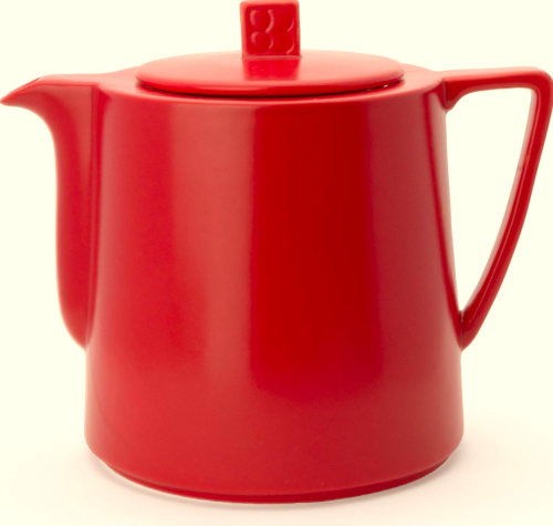 ابريق شاي من بريدي ميجر سيراميك احمر 0.5 لتر