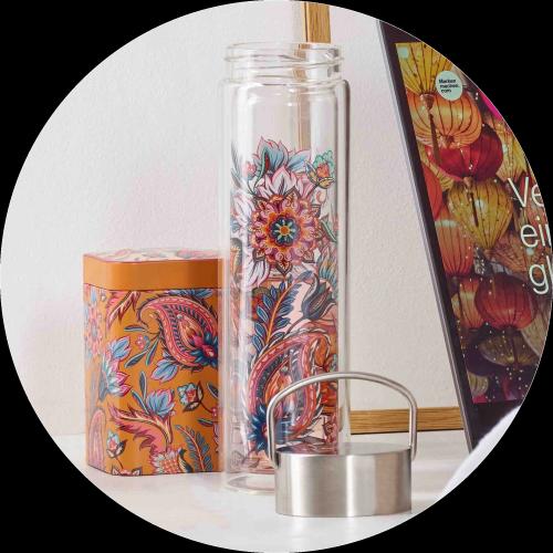 فلوتي فاير فلور حافظة حرارة من الزجاج المزدوج 400...