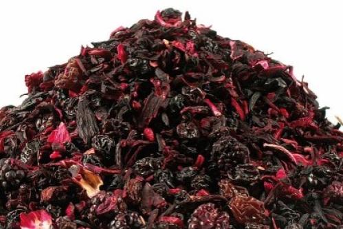 شاي الفواكه خلطة التوت البري