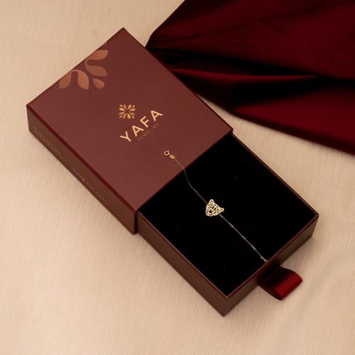 سوارة ذهب بتصميم النمر