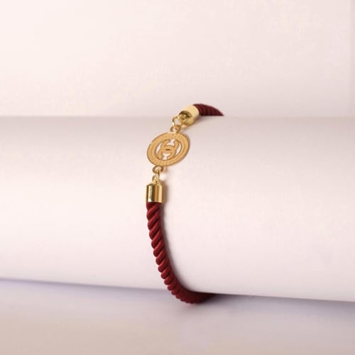 اساور حروف من ذهب و الحبل المبروم