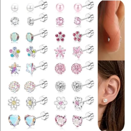 حلق طبي مضاد للتحسس من الاستيل مع إغلاق آمن