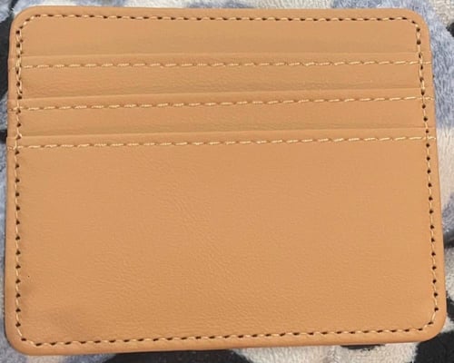 محفظة بطاقات بنقشك الخاص- طباعه حسب الطلب