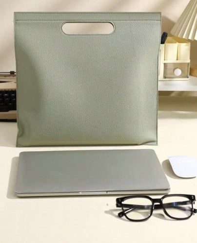 حقيبة لابتوب و مستندات جلد و عملية للجنسين- طباعه...