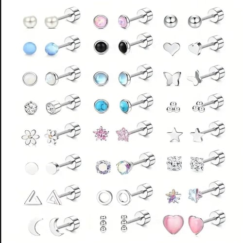 حلق طبي مضاد للتحسس من الاستيل مع إغلاق آمن