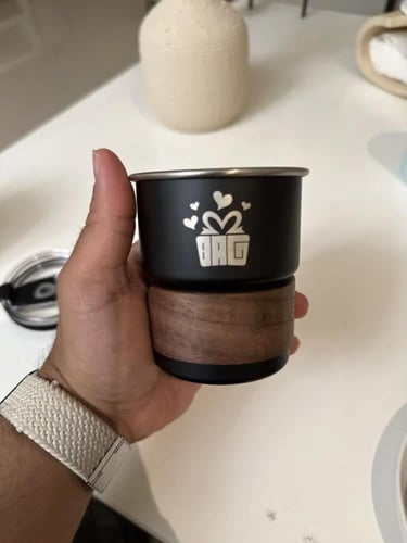 كوب قهوة بتصميمك الخاص- طباعه حسب الطلب