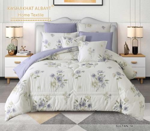 مفرش مشجر قطن 100%