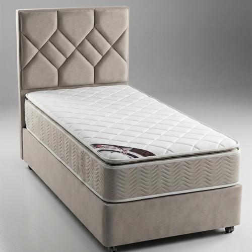 سرير 90×190سم مع مرتبه طبيه ضمان 10سنوات