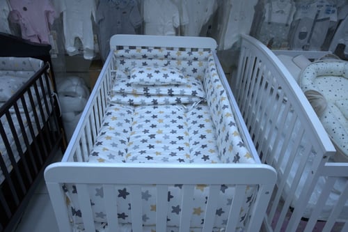 سرير البيبي القابل للتعديل 3 × 1 - 3 مستويات 70 ×...