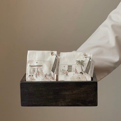 صينية خشبية للتقديم