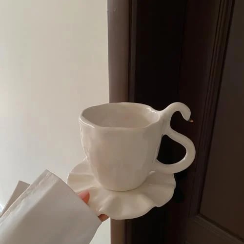كوب بجعه + وصحن