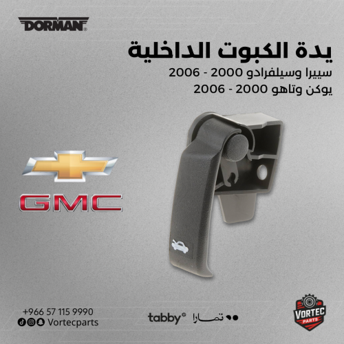 يدة فتح الكبوت الداخلية