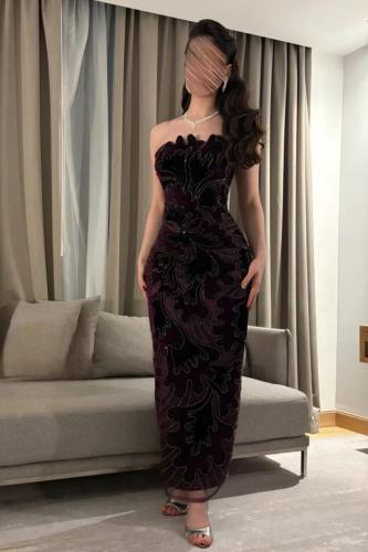 فستان سهره المزين بالكلفه المطرزه بطانه باربي شال...