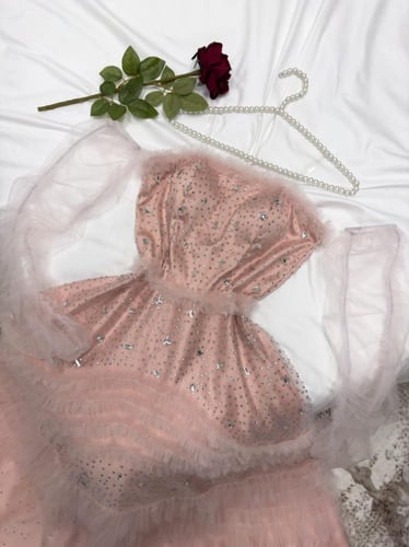 فستان سهره تل مطرز