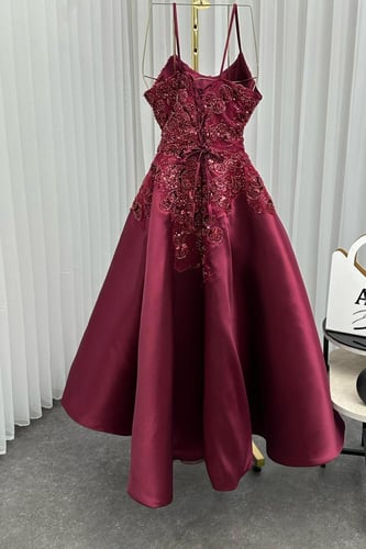 فستان سهره ميكادو المزين بالتطريز الراقي