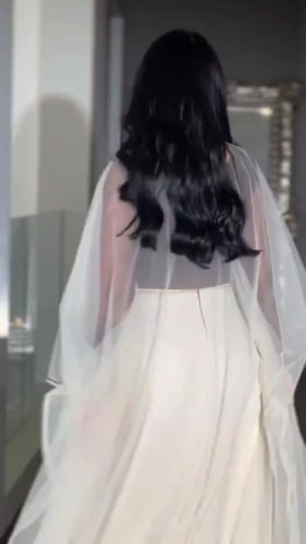 جلابيه باربي وشيفون جورجيت وتل المزينه بالتطريز ال...