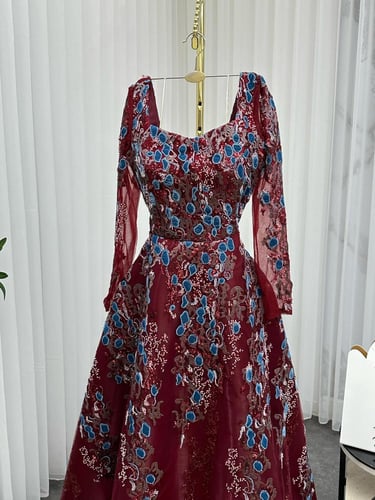 فستان سهره شك كامل دبل كلوش