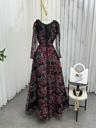 فستان سهره شك كامل دبل كلوش