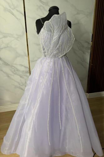 فستان سهره الخامه :جزار كلووووش + مبطن جيبون سهرات...