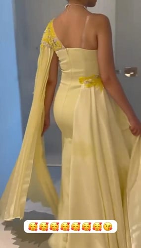 فستان سهره المزين بالتطريز بشكل انيق ومثالي