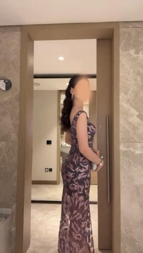 فستان سهره تل المزين بالتطريز الفخم