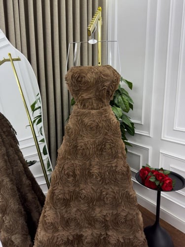 فستان سهره دبل كلوش مورد جيبون