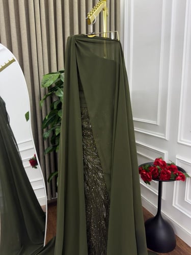 فستان سهره شيفون جورجيت وخامه سهره خرز