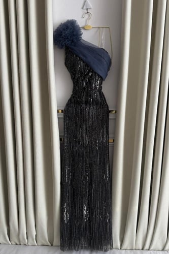 فستان سهره كلفه خرز