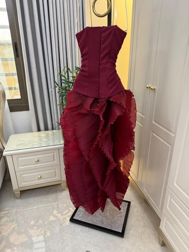 فستان باربي المزين بالتطريز اليدوي شك وجازار بوليس...