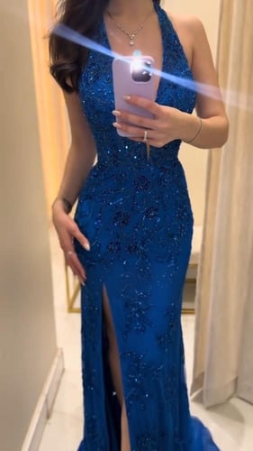 فستان سهره تل مطرز كمبيوتر وفصوص