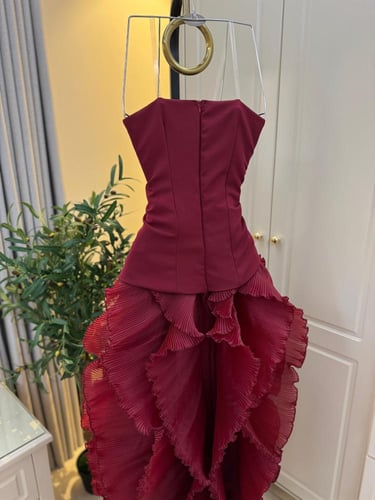 فستان باربي المزين بالتطريز اليدوي شك وجازار بوليس...