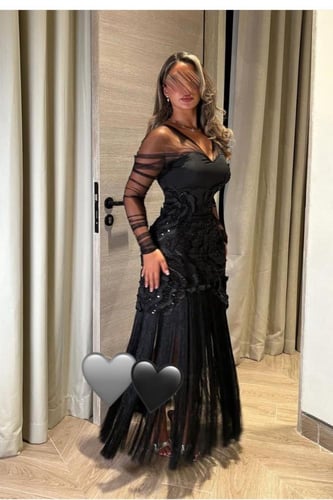 فستان سهره باربي المزين بالكلفه ليزر مزين بالتطريز...