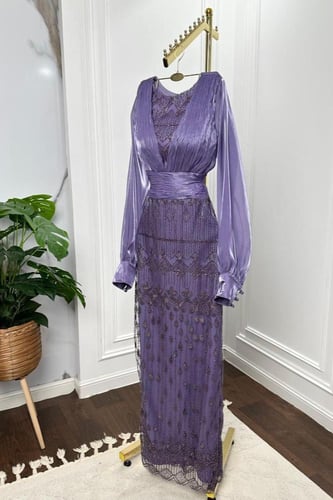 فستان سهره تطريز كمبيوتر