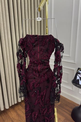 فستان سهره شك بطانه تفته