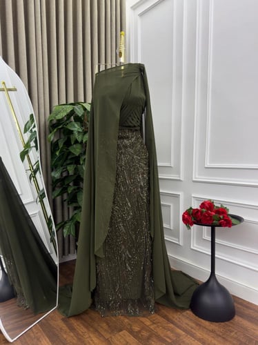 فستان سهره شيفون جورجيت وخامه سهره خرز