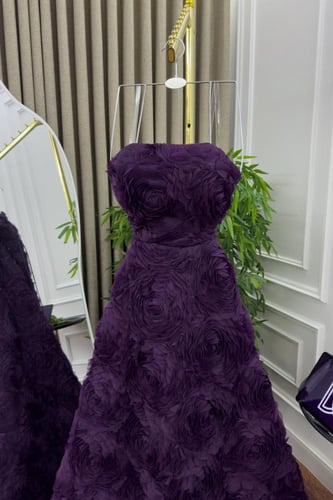 فستان سهره دبل كلوش مورد جيبون