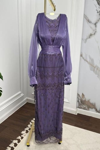 فستان سهره تطريز كمبيوتر