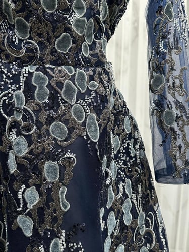 فستان سهره شك كامل دبل كلوش