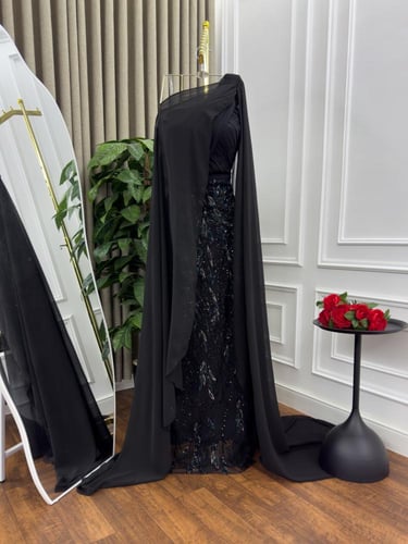 فستان سهره شيفون جورجيت وخامه سهره خرز