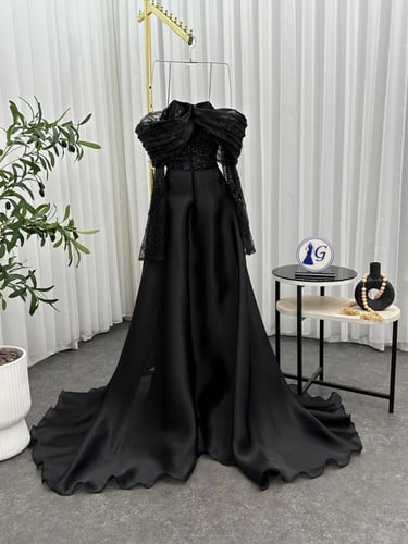 فستان تفته وقماش سهره ترتر