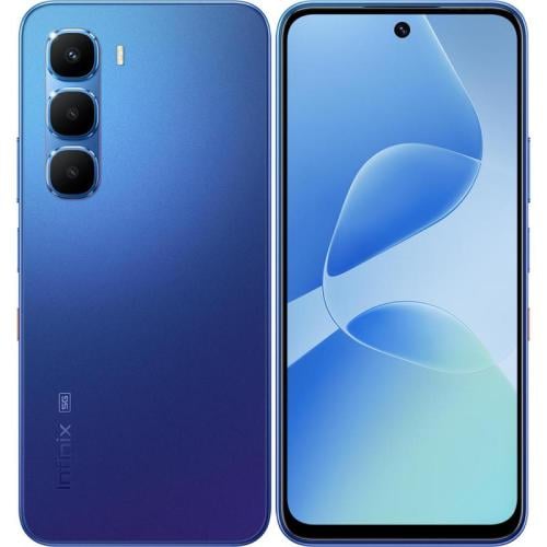 جوال انفنكس هوت 60 سعة 25 جيجا ورام 8 ازرق الجيل ا...