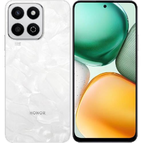 جوال هونر X7C سعة 256 جيجا ورام 8 ابيض الجيل الخام...