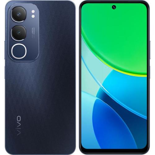 جوال فيفو Y19S سعة 128 جيجا ورام 6 اسود الجيل الرا...