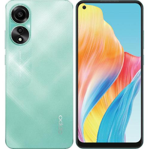 جوال اوبو A78 سعة 256 جيجا ورام 8 اخضر الجيل الراب...