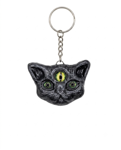 Cat keychain