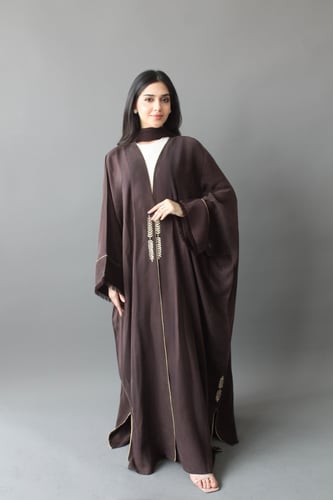 حرير مغسول هندي مع تطريز